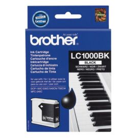 Brother LC1000 BK fekete (BK-Black) eredeti (gyári, új) tintapatron