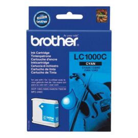 Brother LC1000 CY cián kék (CY-Cyan) eredeti (gyári, új) tintapatron