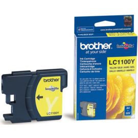 Brother LC1100 YL sárga (YL-Yellow) eredeti (gyári, új) tintapatron