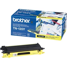 Brother TN-135 YL sárga (YL-Yellow) nagy kapacitású eredeti (gyári, új) toner