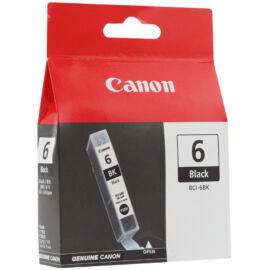 Canon BCI-6 BK fekete (BK-Black) eredeti (gyári, új) tintapatron