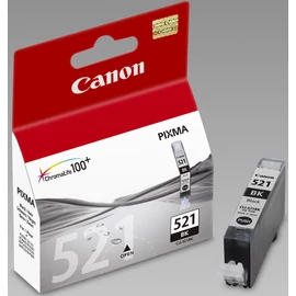 Canon CLI-521 BK fekete (BK-Black) eredeti (gyári, új) tintapatron