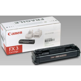 Canon FX-3 BK fekete (BK-Black) eredeti (gyári, új) toner