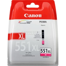 Canon CLI-551 MG XL bíbor (piros) (MG-Magenta) nagy kapacitású eredeti (gyári, új) tintapatron