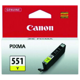 Canon CLI-551 YL sárga (YL-Yellow) eredeti (gyári, új) tintapatron