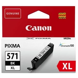 Canon CLI-571 BK XL fekete (BK-Black) nagy kapacitású eredeti (gyári, új) tintapatron