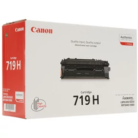 Canon CRG-719H BK fekete (BK-Black) nagy kapacitású eredeti (gyári, új) toner