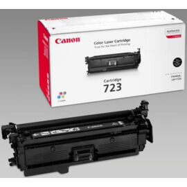 Canon CRG-723 BK fekete (BK-Black) eredeti (gyári, új) toner