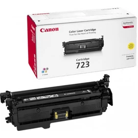 Canon CRG-723 YL sárga (YL-Yellow) eredeti (gyári, új) toner