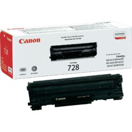 Canon CRG-728 BK fekete (BK-Black) eredeti (gyári, új) toner