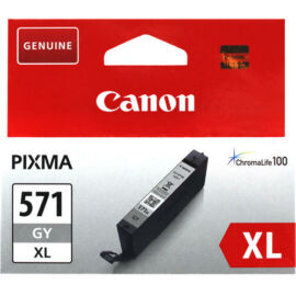Canon CLI-571 GY XL szürke (GY-Gray) nagy kapacitású eredeti (gyári, új) tintapatron