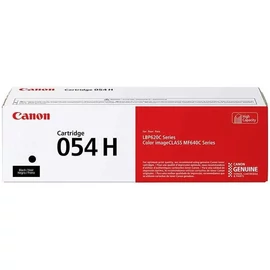 Canon CRG-054H BK fekete (BK-Black) nagy kapacitású eredeti (gyári, új) toner