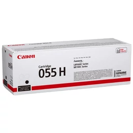 Canon CRG-055H BK fekete (BK-Black) nagy kapacitású eredeti (gyári, új) toner