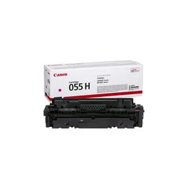 Canon CRG-055H MG bíbor (piros) (MG-Magenta) nagy kapacitású eredeti (gyári, új) toner