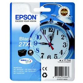 Epson T2711 (No.27 XL) BK fekete (BK-Black) nagy kapacitású eredeti (gyári, új) tintapatron
