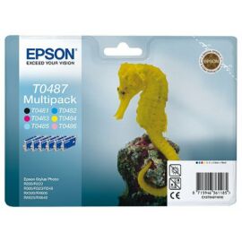 Epson T0487 Multipack eredeti (gyári, új) tintapatron