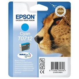 Epson T0712 CY cián (kék) (CY-Cyan) eredeti (gyári, új) tintapatron