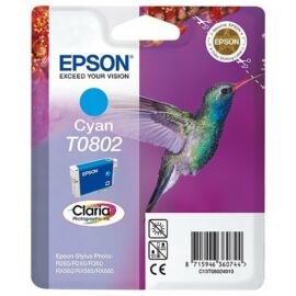 Epson T0802 CY cián (kék) (CY-Cyan) eredeti (gyári, új) tintapatron