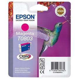 Epson T0803 MG bíbor (piros) (MG-Magenta) eredeti (gyári, új) tintapatron