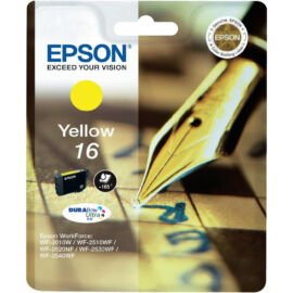 Epson T1624 (No.16) YL sárga (YL-Yellow) eredeti (gyári, új) tintapatron