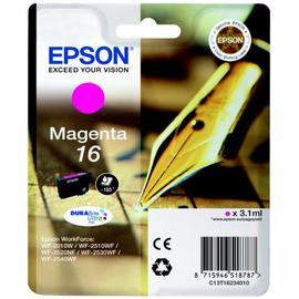 Epson T1633 (No.16 XL) MG bíbor (piros) (MG-Magenta) nagy kapacitású eredeti (gyári, új) tintapatron