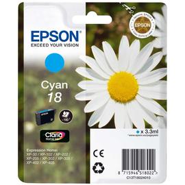 Epson T1802 (No.18) CY cián (kék) (CY-Cyan) eredeti (gyári, új) tintapatron