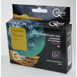 Canon PGI-2500 MG XL bíbor (piros) (MG-Magenta) nagy kapacitású kompatibilis (utángyártott) tintapatron