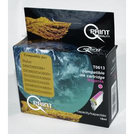 Epson T0613 MG bíbor (piros) (MG-Magenta) kompatibilis (utángyártott) tintapatron