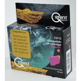 Epson T2713 MG XL bíbor (MG-Magenta) nagy kapacitású kompatibilis (utángyártott) tintapatron
