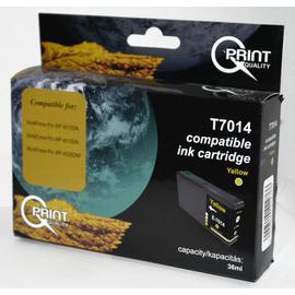 Epson T7014 YL XL sárga (YL-Yellow) nagy kapacitású kompatibilis (utángyártott) tintapatron