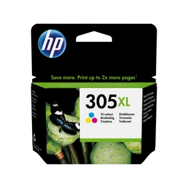 HP 3YM63AE (No.305XL) színes (C-Color) nagy kapacitású eredeti (gyári, új) tintapatron