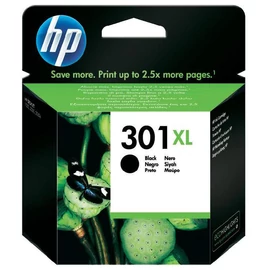 HP CH563EE (No.301 BK XL) fekete (BK-Black) nagy kapacitású eredeti (gyári, új) tintapatron