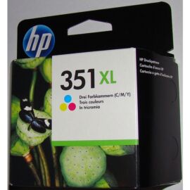 HP CB338E (No.351) XL C színes (C-Color) nagy kapacitású eredeti (gyári, új) tintapatron