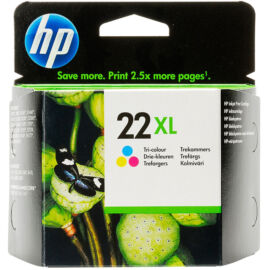 HP C9352CE (No.22XL) színes (C-Color) nagy kapacitású eredeti (gyári, új) tintapatron