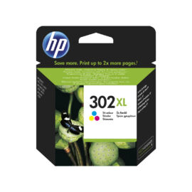 HP F6U67AE (No.302 C XL) színes (C-Color) nagy kapacitású eredeti (gyári, új) tintapatron