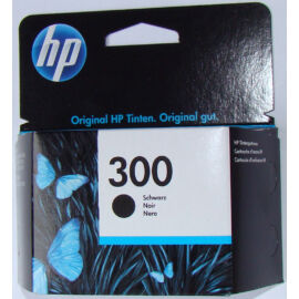 HP CC640EE (No.300 BK) fekete (BK-Black) eredeti (gyári, új) tintapatron