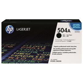 HP CE250A (No.504A) BK fekete (BK-Black) eredeti (gyári, új) toner