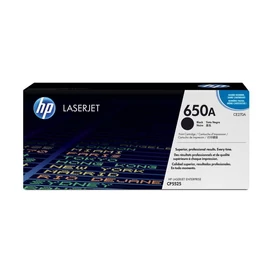 HP CE270A (No.650A) BK fekete (BK-Black) eredeti (gyári, új) toner