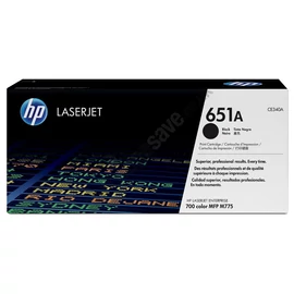 HP CE340A (No.651A) BK fekete (BK-Black) eredeti (gyári, új) toner