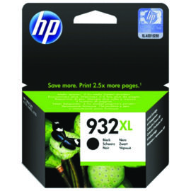HP CN053AE (No.932 XL) BK fekete (BK-Black) nagy kapacitású eredeti (gyári, új) tintapatron