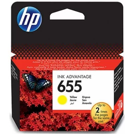 HP CZ112AE (No.655) YL sárga (YL-Yellow) eredeti (gyári, új) tintapatron