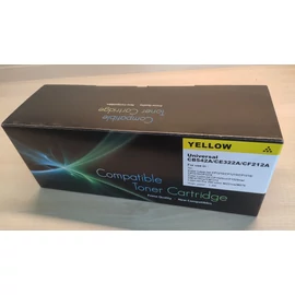 !AKCIÓS! HP CB542A/CE322A/CF212A YL sárga utángyártott bontatlan toner (garancia nélküli)