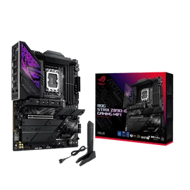 Asus Alaplap - Intel ROG STRIX Z890-E GAMING WIFI LGA1851 (Z890, ATX, 4xDDR5 8800+MHz, 4xSATA3, 7xM.2, HDMI+DP)