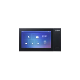 Dahua IP video kaputelefon - VTH2421FW-P (beltéri egység, 7" touch screen, 1024x600, PoE, SD, I/O, fehér)