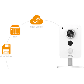 Imou IP csempekamera - Cube (2MP, 2,8mm, H265, IR10m, Mikrofon, Hangszóró, microSD, PoE)