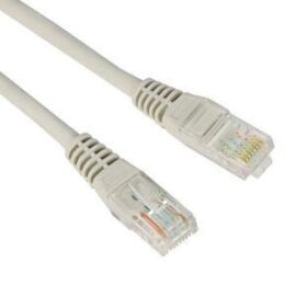 VCOM kábel UTP CAT5E patch  1m, szürke