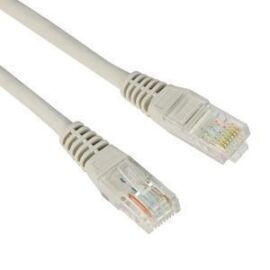 VCOM kábel UTP CAT5E patch 15m, szürke