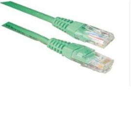 VCOM kábel UTP CAT5E patch  1m,  zöld