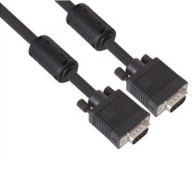 VCOM kábel monitorkábel  1,8m, fekete, VGA, prémium (CG341D)