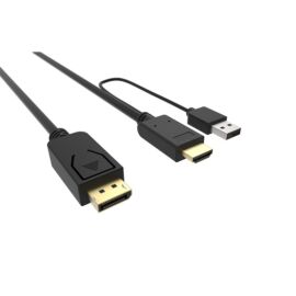 VCOM kábel átalakító HDMI (apa) - DisplayPort (apa) 1,8 m (CG599AC-1.8)